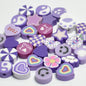 Cartoon Pattern Clay Beads 10mm Multicolor Polymer 200pcs 9