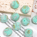 Dollar Bill Ball Rhinestone Beads 19mm Clustered Stones 5pcs 6