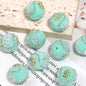 Dollar Bill Ball Rhinestone Beads 19mm Clustered Stones 5pcs 6