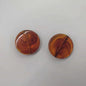 Transparent Acrylic Beads Imitation Amber Mixed Shapes 100pcs 15
