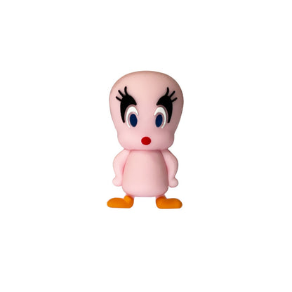 Silicone 3D Focal Beads Duck Figure Standing Pose 20pcs 9
