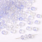 Czech Glass Beads Faceted 7 8mm Gradient Pastel Colors 50pcs 12