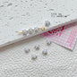 Star Butterfly Metal Beads 5mm Candy Colored Baked Painted 20pcs 15