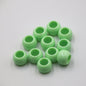 Macaron Acrylic Beads 18mm Large Hole Glossy Mixed Colors 30pcs 14