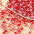 Crackle Round Glass Beads 10mm Vibrant Colors Sparkling Texture 100pcs 6