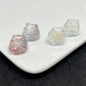 Devil Glass Beads 14mm Transparent Multicolor Small 100pcs 3