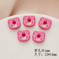 Cartoon Character Metal Beads Painted Enamel Alloy 10pcs 20