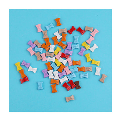 Baking Painted Candy Metal Beads 12x8mm Colorful Zinc Alloy 50pcs 3
