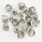 Bell Electroplated Glass Beads 8mm Sparkling Mixed Colors 50pcs 16