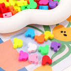 Colorful Mickey Mouse Clay Beads 10mm Polymer 100pcs 2
