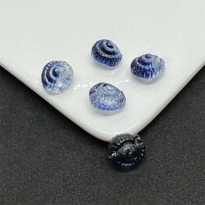 Czech Glass Beads Conch 14mm Translucent Pastel Mixed 100pcs 8