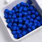 Painted Pumpkin Acrylic Beads 9mm Striped Bright Colors 100pcs 6