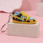 3D Sneaker PVC Shoe Keychain Colorful Miniature Design 6pcs 10