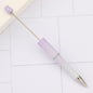 Beadable Plastic Pens 101 Colors Matte Pastel Shimmering Rainbow