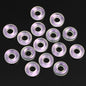 Glass Circle Spacer Beads 10mm Transparent 50pcs 18