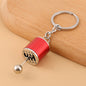 Vintage Car Shifter Keychain Zinc Alloy Movable Stick Shift Charm 10