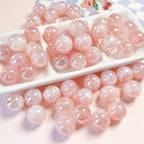 Brilliant Round Acrylic Beads 16mm Glossy Mixed Colors 10pcs 11