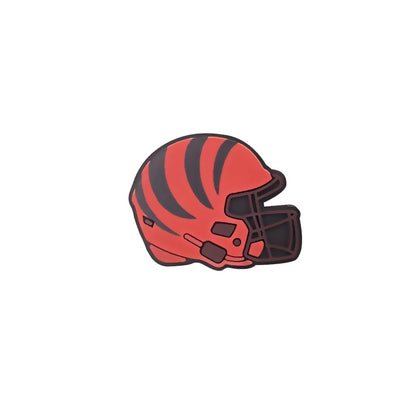 Silicone Focal Beads NFL Teams Helmet Printed Logos 20pcs 30