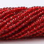 Transparent Disc Seed Glass Beads 2mm Glossy Blue Tones 360pcs 2 Strands 17