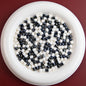 Plating Capsule Resin Beads 12mm Glossy Two Tone 20pcs 15