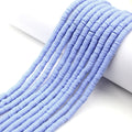 Flat Clay Beads 6mm Solid Color Polymer Spacer Discs 10strands 2