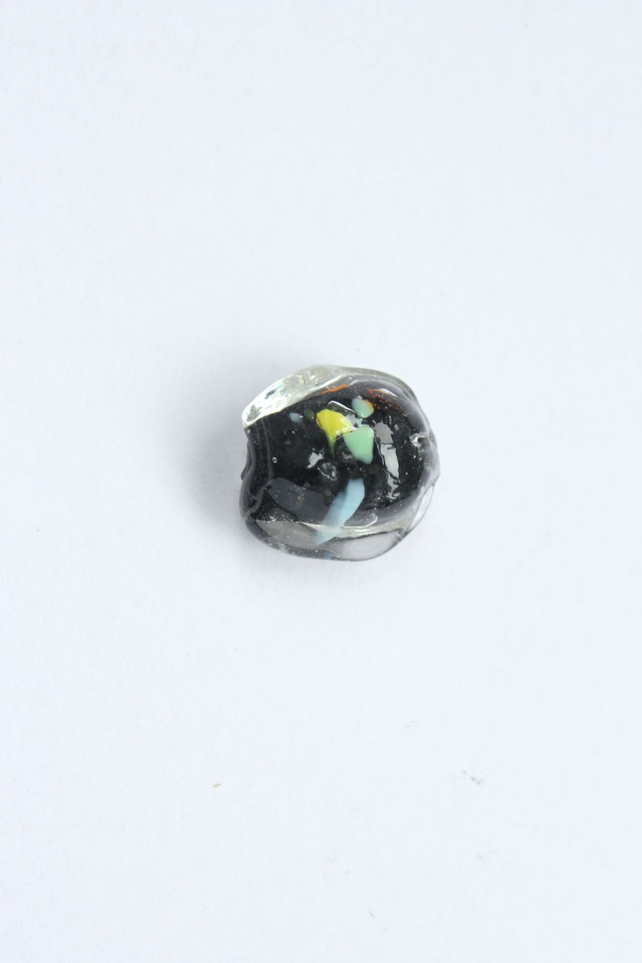 Lampwork Irregular Shaped Glass Beads 22mm Colorful Glossy 50pcs 11