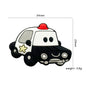 Silicone Focal Beads Police and Ambulance Cartoon Vehicle Designs 20pcs 18
