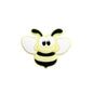Silicone Focal Beads Bee With Large Eyes Pastel Colors 10pcs 15