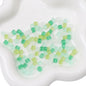 Frosted Sugar Seed Glass Beads 5mm Pastel Mixed Colors 100pcs 29