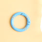 Zinc Alloy Trigger Spring Keyring Painted Kitten Paw 25mm 50pcs 14