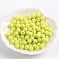 Solid Color Round Acrylic Beads 6mm Glossy Finish 600pcs 31