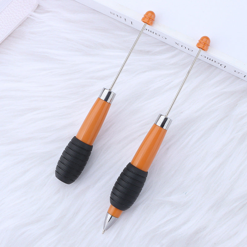 Beadable Telescopic Pen Colorful Ergonomic Rotary Ballpoint 1.0mm 24