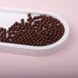 Rubberized Round Acrylic Beads 12mm Solid Color Matte Finish 21