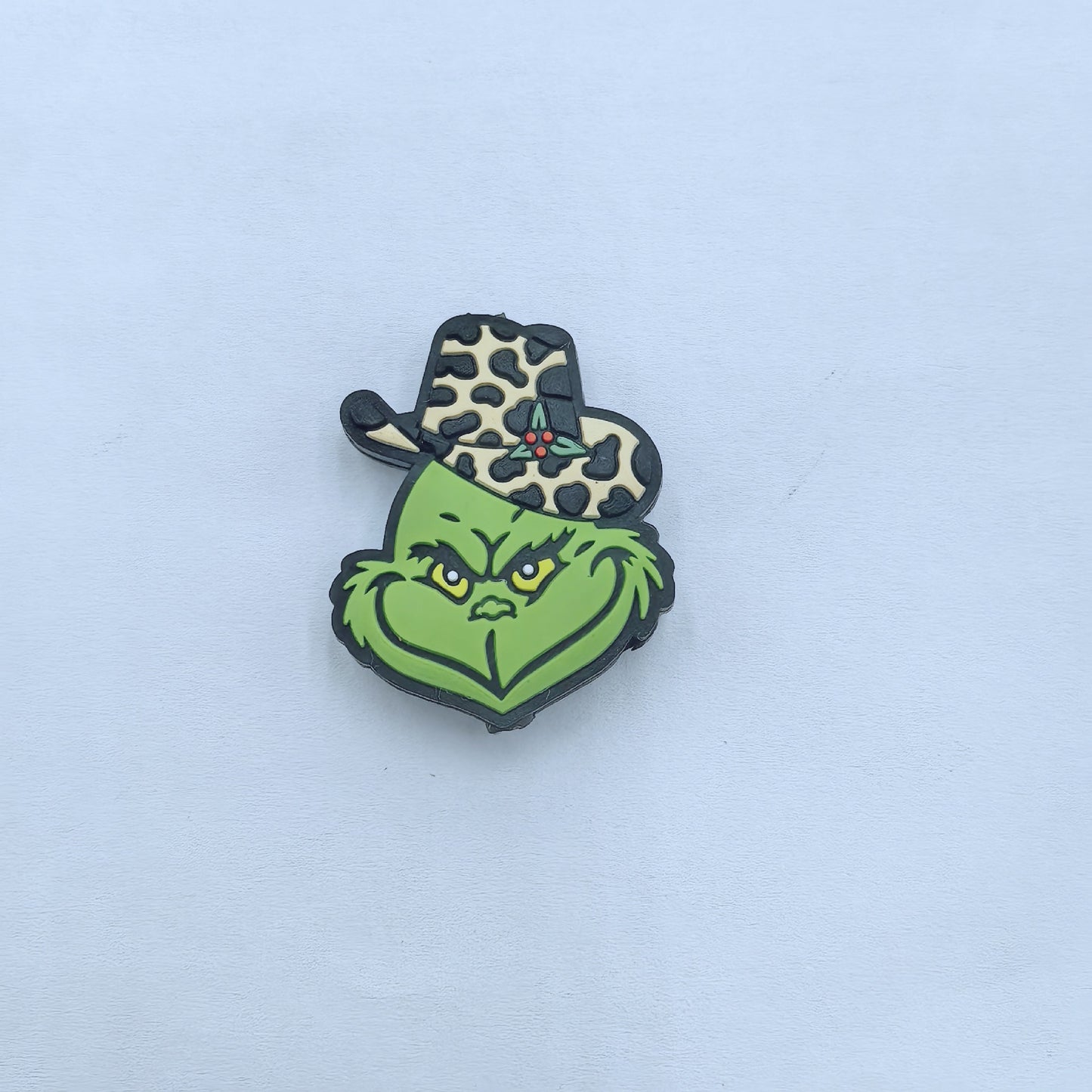 Silicone Focal Beads Christmas Grinch Poses and Text 20pcs 11