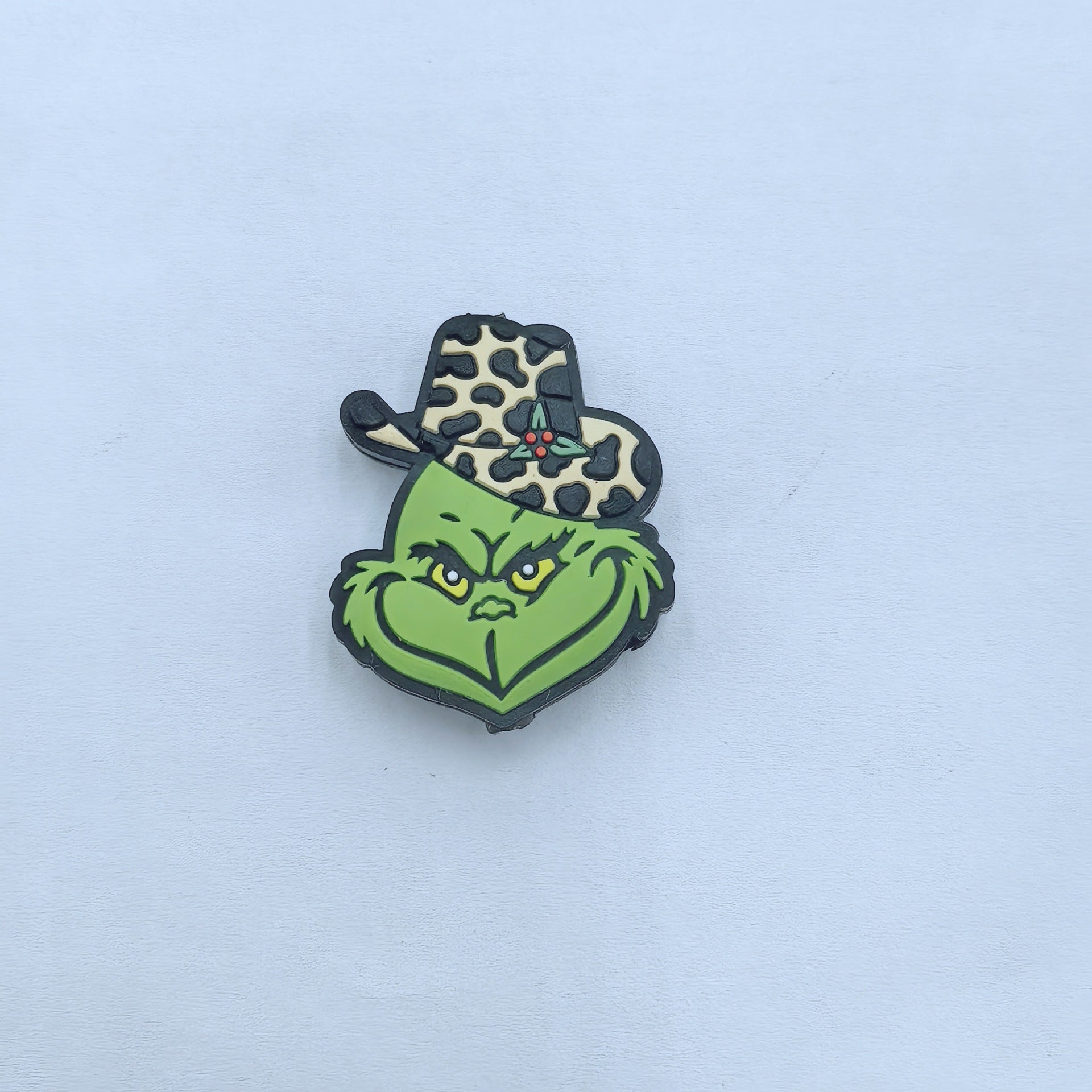 Silicone Focal Beads Christmas Grinch Poses and Text 20pcs 11