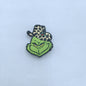 Silicone Focal Beads Christmas Grinch Poses and Text 20pcs 11