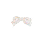 Transparent Bow Acrylic Beads 5x36mm Pastel Glossy 10pcs 5