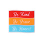 Silicone Focal Beads Inspirational Alphabet Heart Rainbow Motivational Text 5
