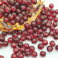 Crackle Glass Beads Round 10mm Transparent Mixed Colors 50pcs 58