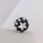 Embellished Star Clay Beads 18mm Pearl Rhinestone Bubblegum 10pcs 8