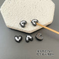 Baking Painted Series Metal Beads Colorful Glossy Alloy 20pcs 6
