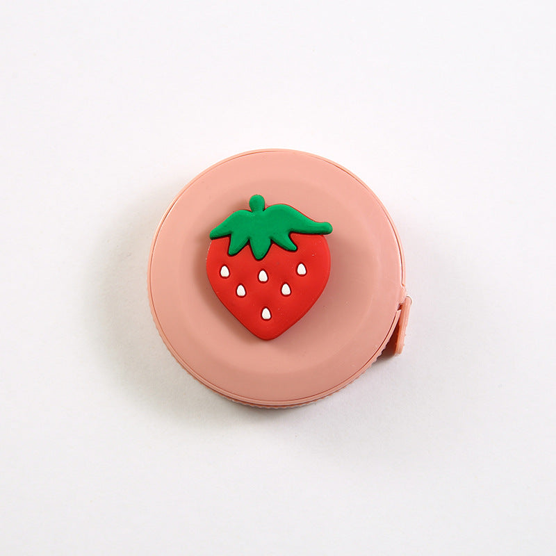 Retractable Plastic Measuring Tape Dual Metric Imperial Cute 2pcs 5cm 15