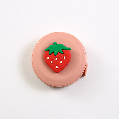 Retractable Plastic Measuring Tape Dual Metric Imperial Cute 2pcs 5cm 15