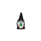 Silicone Focal Beads Halloween Dwarf Pumpkin Holding Brooms 20pcs 5
