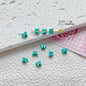 Star Butterfly Metal Beads 5mm Candy Colored Baked Painted 20pcs 9