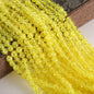 Electroplated Crackle Glass Beads 8mm Vibrant Mixed Colors 10 Strands 16