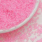 Dyed Core Seed Glass Beads 3mm Translucent Mixed Colors 24