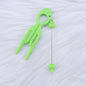 Beadable U Shaped Updo Comb Resin Lightweight Vibrant Colors 6