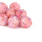 Confetti Bubblegum Beads 16mm Sweet Style Pastel Resin 10pcs 11