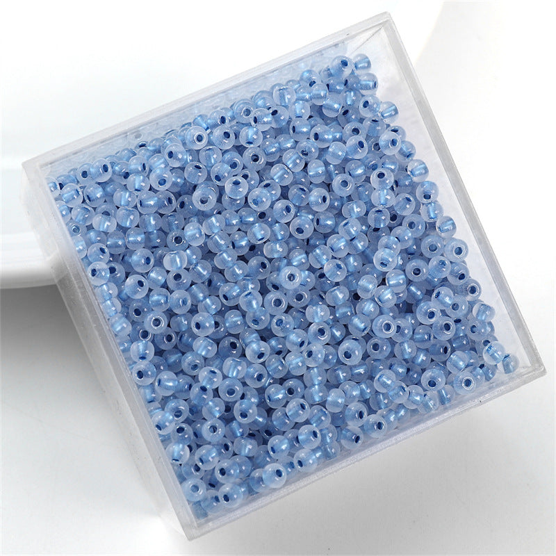 Silver-plated Vintage Seed Glass Beads 3mm Timeless Shimmer 600pcs 14